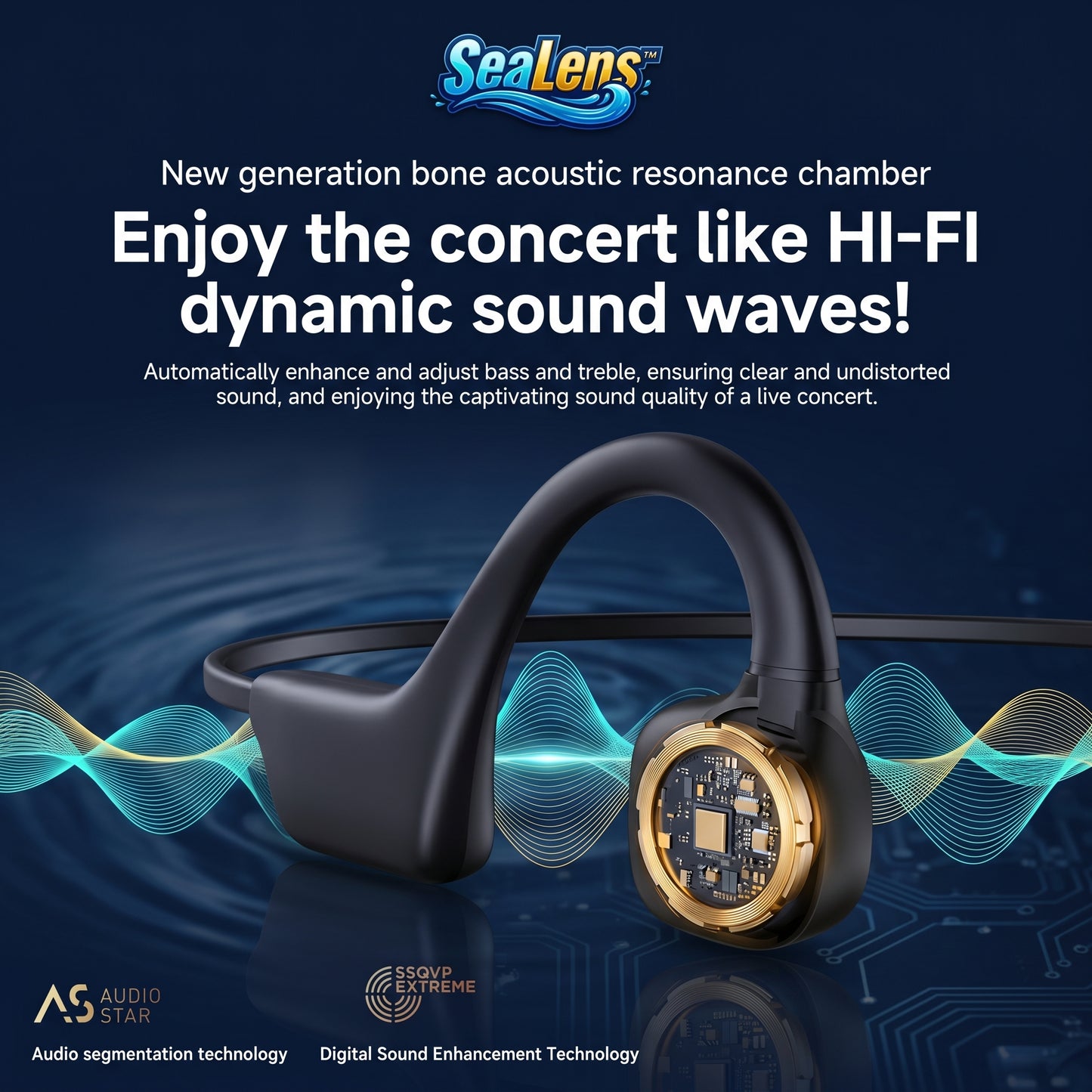 SeaSync™Pro - Bone Conduction Headphones.